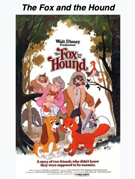 The Fox and the Hound (1981):